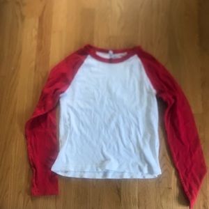H&M basic baseball tee